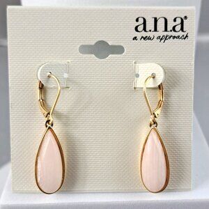 a.n.a Pale Pink Drop Earrings